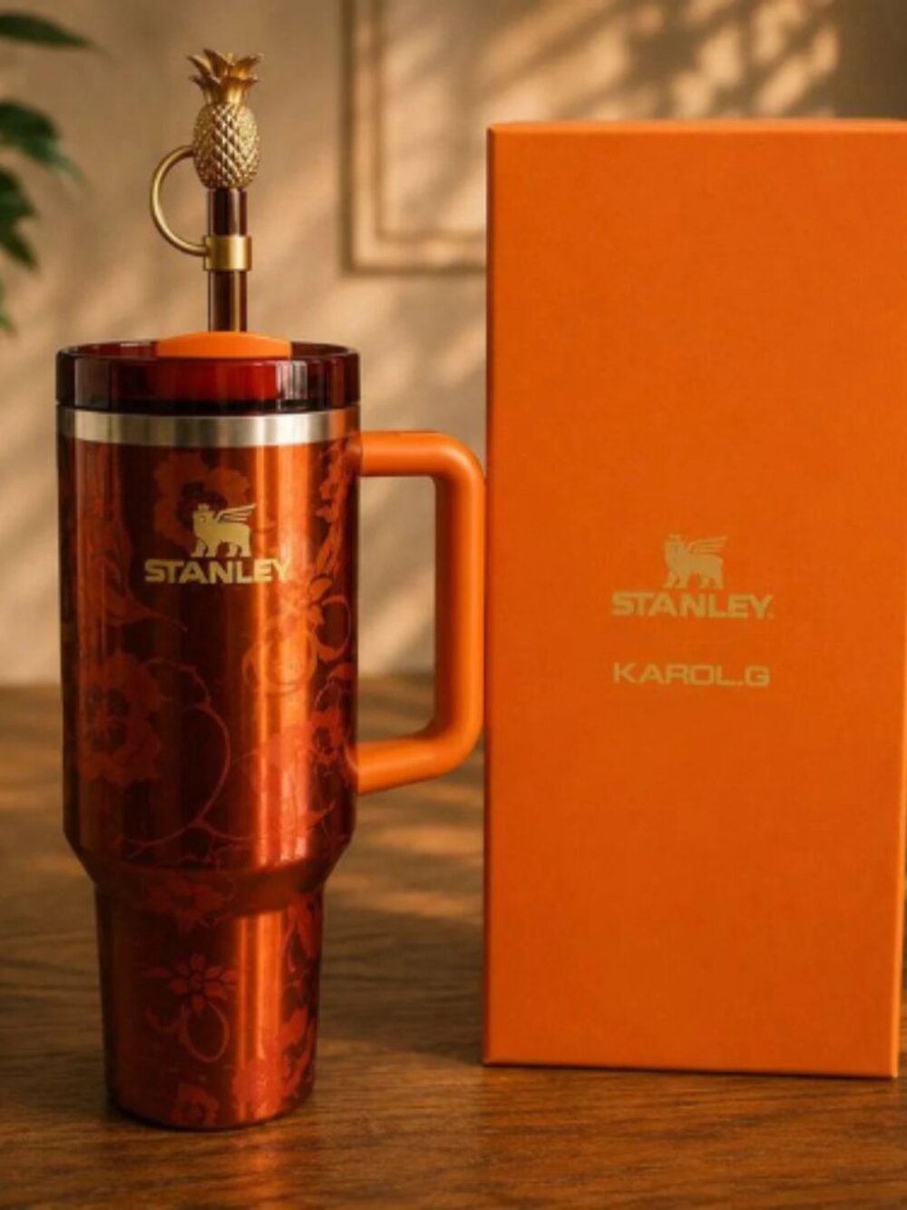stanley Karol G tumbler 40 oz Quencher Limited Edition